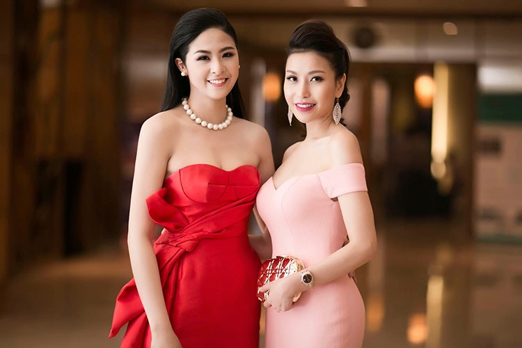 HH Ngoc Han do ve goi cam cung Hoa hau Lam Cuc-Hinh-3